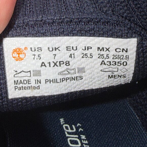 Timberland Men's Flyroam Go Mesh Blue Athletic Lifestyle Sneakers Size 7.5 Shoes - Picture 9 of 11